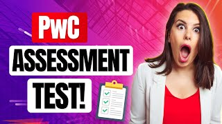 PWC ASSESSMENT TEST How to Pass a PwC Aptitude amp Psychometric Test [upl. by Raney]