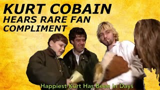 Kurt Cobain Hears Extremely Rare Compliment [upl. by Dewitt]