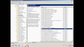 Configuring Group Policy Part 1  Windows Server 2008 R2 [upl. by Akemrej]