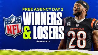 BIGGEST Winners amp Losers From Day 2 of NFL FREE AGENCY I CBS Sports [upl. by Assirec566]