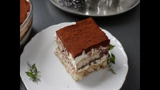 BESTES Tiramisu ohne Eier und ohne Alkohol  Einfaches Rezept [upl. by Carlina]