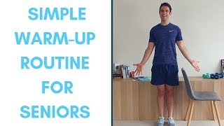 Standing WarmUp Routine For Seniors Do before undertaking exercise  More Life Health [upl. by Assenab]