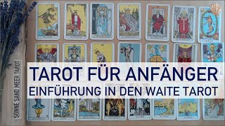 EINFÜHRUNG IN DEN WAITETAROT FÜR ANFÄNGER  KOSTENLOSER TAROTKURS  tarotlernen tarotkurs tarot [upl. by Notirb]