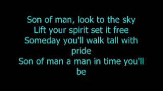 Phil Collins  Son Of Man with Lyrics [upl. by Sexela]