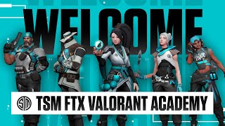 TSM VALORANT ACADEMY ROSTER REVEAL [upl. by Nednerb]