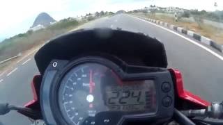 Benelli TNT 600iBN600 Top speed 224kmph [upl. by Aerua982]