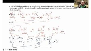 Identificando ácidos y bases de Bronsted amp Lowry [upl. by Anait]