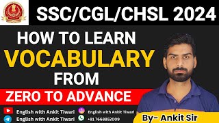 VOCUBULARY CLASS6 SSC BANK NDA CDS AFCAT ALL IMPORTANT QUESTIONS BY ANKIT TIWARI SIR [upl. by Assenej369]