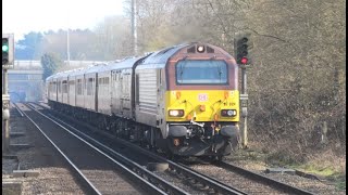 Trains at Westenhanger inc British Pullman [upl. by Gabbey]