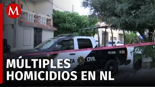 Jornada violenta en Nuevo León 25 homicidios en una semana [upl. by Darla186]