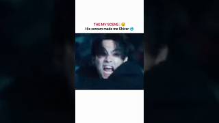 His scream😱🥶🔥 bts taehyung shortvideo btsshorts army edit [upl. by Nova]