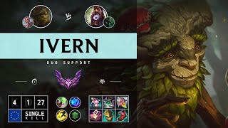 Ivern Support vs Lulu ULTRA SHIELDER  EUW Master Patch 1415 [upl. by Radford616]