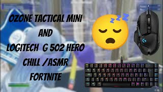 ASMR Chill🤩 Piece Control 1v1🏆Satisfying Keyboard   Fortnite [upl. by Asquith]