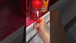 Fire extinguisher working art skill wood hand crafts  shorts [upl. by Amathiste208]