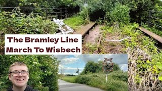 Exploring the Bramley Line  March to Wisbech Amazing mothballed railway in Cambridgeshire [upl. by Lizned]