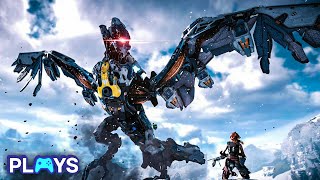 10 Hardest Machines To Take Down In Horizon Zero Dawn [upl. by Negah]