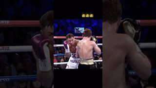 When Canelo realized how strong GGG was boxing [upl. by Lynsey]