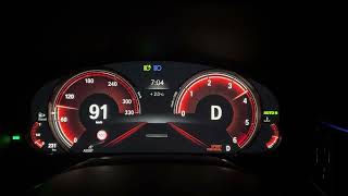 BMW G11 740d xdrive 320PS Vollgas Acceleration 0150kmh [upl. by Eliason75]