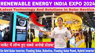 Renewable Energy Expo 2024  Solar Inverter Automotive batteries Accessories  India Expo Mart [upl. by Story]