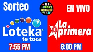 Sorteo LOTEKA TE TOCA LA PRIMERA En VIVO de hoy jueves 14 de septiembre del 2023 loteka envivo [upl. by Lokkin]