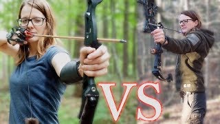 Compound Bow VS Recurve Bow Which is better [upl. by Teddy]