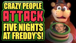 Crazy People ATTACK Five Nights at Freddys Creator Scott Cawthon [upl. by Akiemaj587]