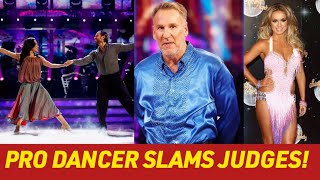 Strictly Come Dancing Pro Dancer SLAMS Judges for Protecting Contestantquot [upl. by Riesman396]