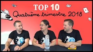 Top 10 des meilleurs jeux de société du quatrième trimestre 2018 [upl. by Georgeanna]