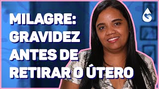 DESCOBRI QUE ESTAVA GRÁVIDA UMA SEMANA ANTES DE RETIRAR O ÚTERO  Histórias de terapia [upl. by Keare907]