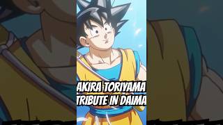 Akira Toriyama Tribute in the New Dragon Ball Daima Anime dragonball dbz goku [upl. by Ainolopa]