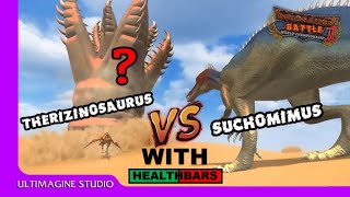 Dinosaurs Battle s2 GA6 With Healtbars [upl. by Asiram]