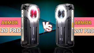 Ulefone Armor MINI 20 Pro vs Ulefone Armor MINI 20T Pro  What are the Differences 🤔 [upl. by Ydnec]