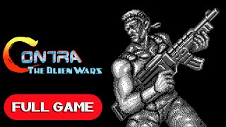 Contra The Alien Wars  Game Boy Longplay [upl. by Gnilsia692]