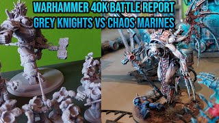 Will The Grey Knights Be Able To Stop Vashtorr WH40k 1000p BR [upl. by Jahdai]