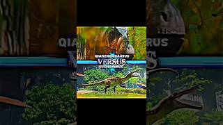 Qianzhousaurus vs Suchomimusmy opinionshorts jurasicworld dinosaur prehistoricplanet [upl. by Reid]