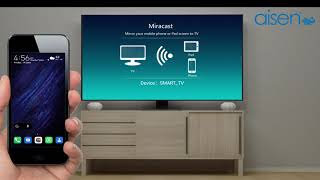 AISEN Smart TV  Screen Mirroring  Miracast [upl. by Mihar]