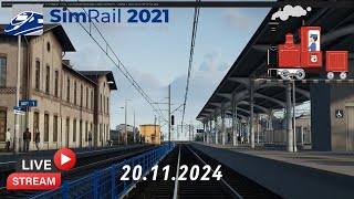 Simrail Live TLK 42136 GliwiceKielce [upl. by Esinahs]