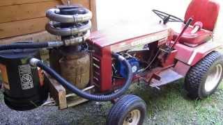 Wheelhorse Producer Gas Conversion video 1 [upl. by Coe]