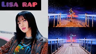 BLACKPINK RAP part  2  LISA 💓💜 [upl. by Allerus365]