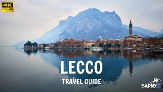 Lecco Lake Como  Travel Guide [upl. by Noruq]