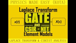 USE OF LAPLACE TRANSFORMS ELECTRICAL CIRCUIT INPUT SIGNAL CAPACITIVE REACTANCE FOR GATE  2 [upl. by Mcevoy]