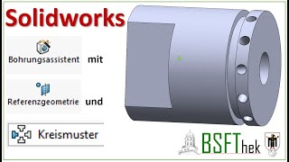 Lineare Bearbeitung der Umfangsfläche eines Drehteils mit dem Bohrungsassistenten [upl. by Henrietta]