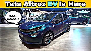 Tata Altroz EV Is Here  सच में 500km Range [upl. by Doniv]