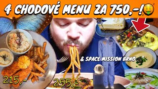 VELKĂ‰ 4 CHODOVĂ‰ MENU A DALĹ ĂŤ LIBOVĂ JĂŤDLAđź¤¤VESMĂŤRNĂ VĂťSTAVA SPACE MISSION V BRNÄšđź¤Żamp PAPILONIA BRNOđź¦‹ [upl. by Aenat984]