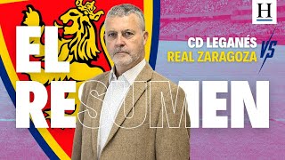 ⚽​ RESUMEN del CD Leganés vs Real Zaragoza 11 [upl. by Ahrens896]