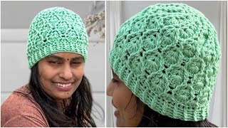 Crochet women hat  crochet  crochetforbeginners  crochetpattern  crochettutorial [upl. by Ysied]