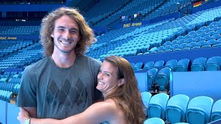 Team Greece quick quiz  Mastercard Hopman Cup 2019 [upl. by Avilys]