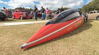 462 mph Worlds Fastest Piston Powered Car [upl. by Haseena49]