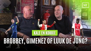 Ajaxspits Brobbey Feyenoordtopscorer Gimenez of PSVer De Jong Hij gaat meer opleveren [upl. by Witt]