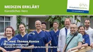 Kunstherz Chefarzt Dr Thomas Kuntze im Interview [upl. by Ellehciram]